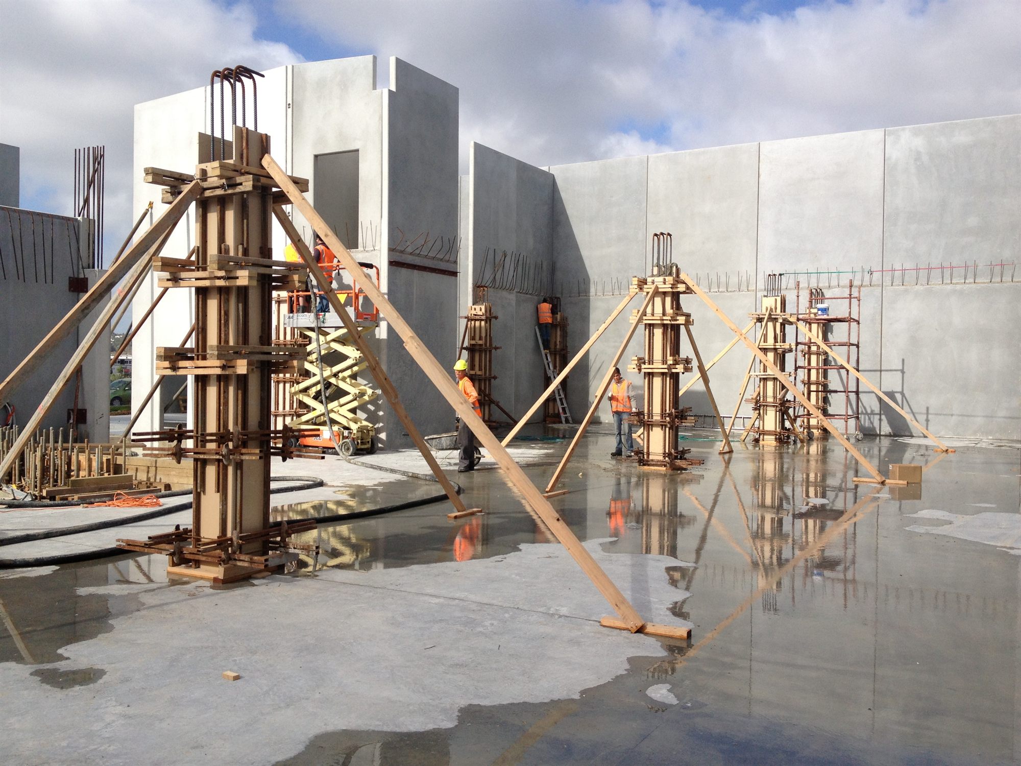 Concrete column formwork