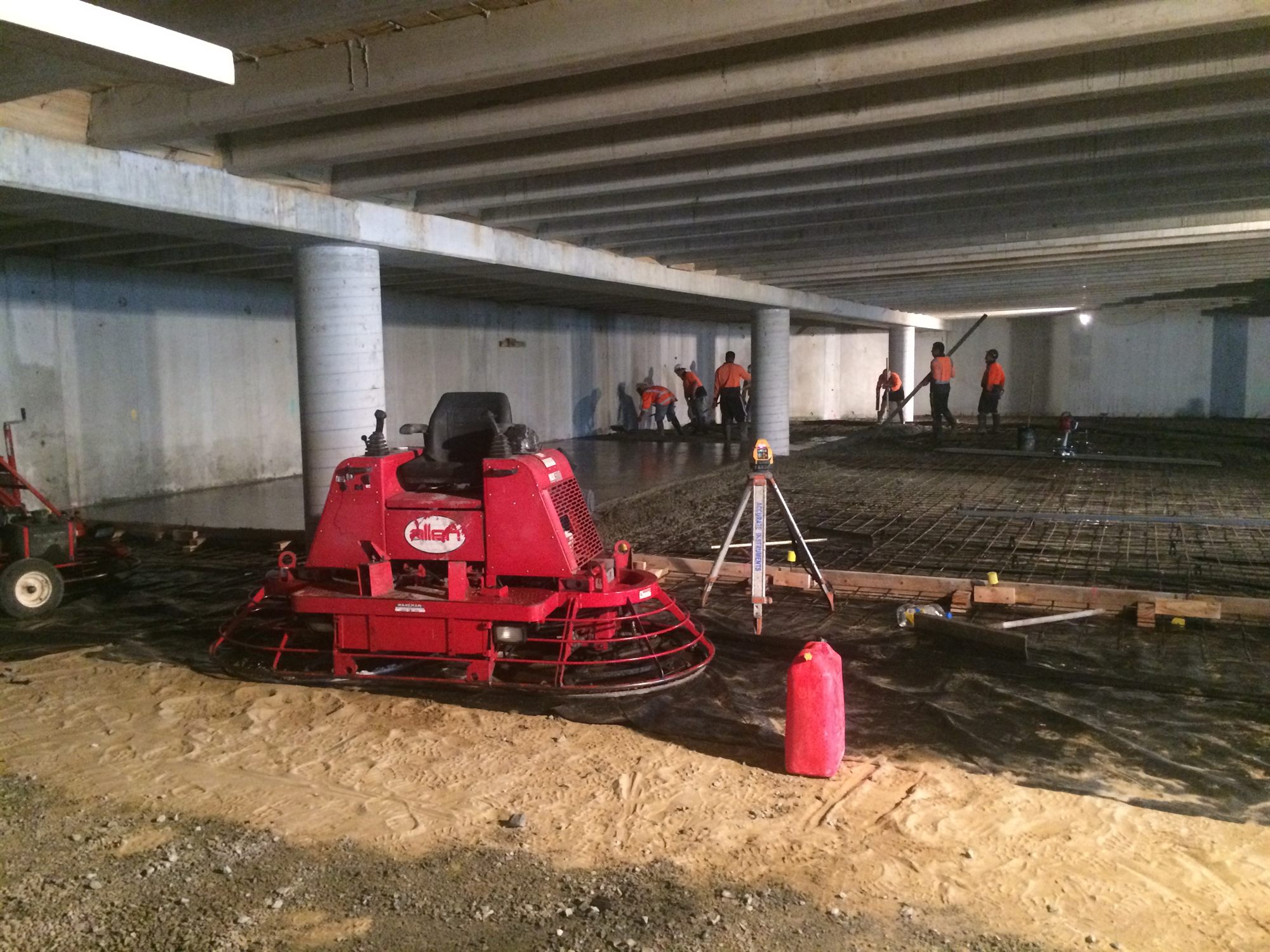 Alexander Inn commercial concrete works
