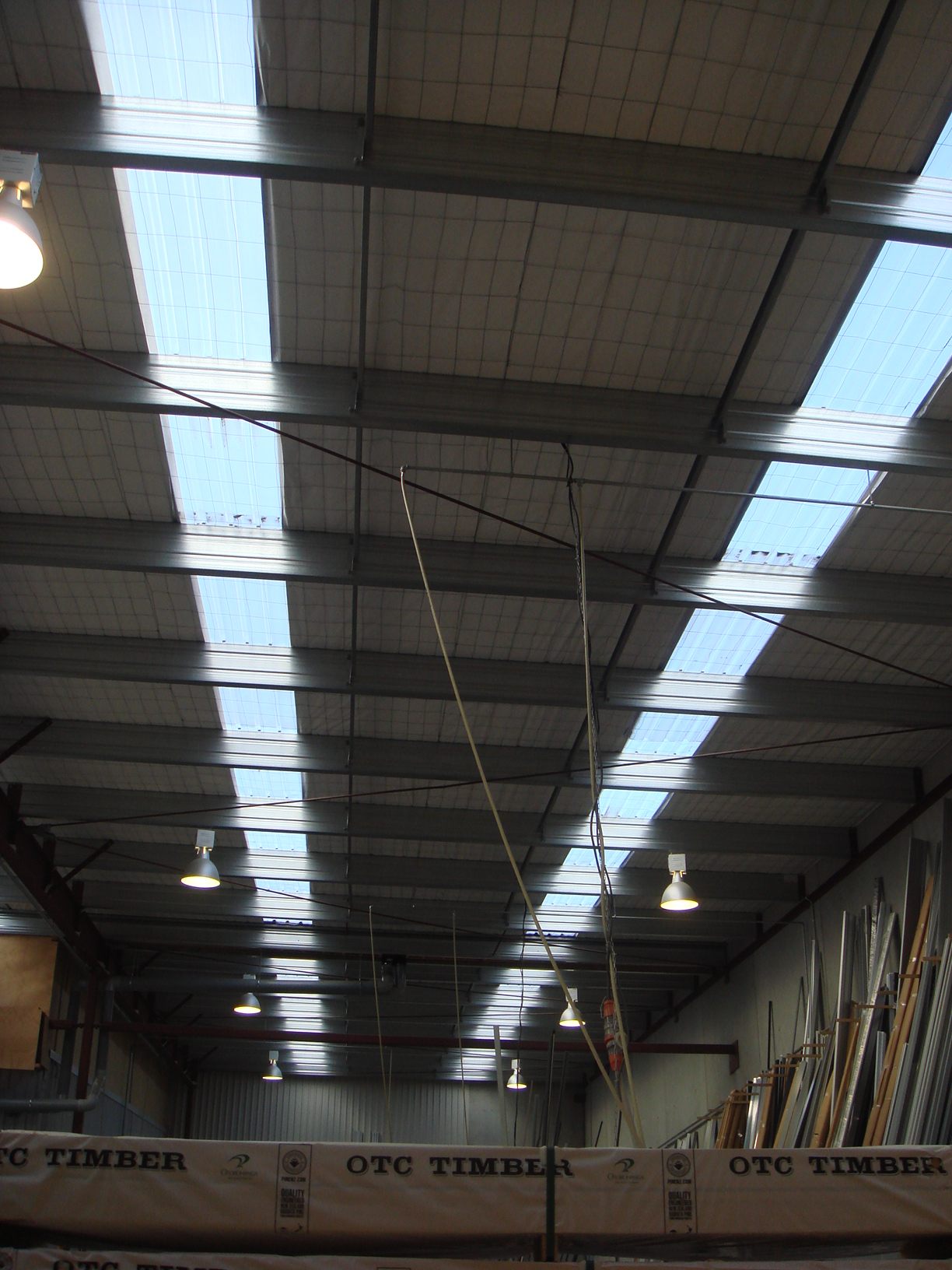 Industrial interior structure